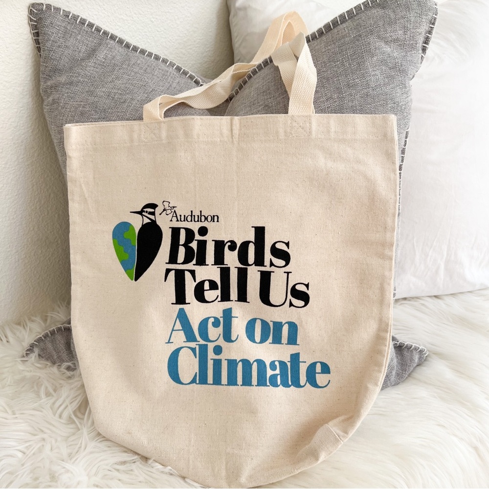Audubon Society Canvas Tote Bag Reusable Shopping Bag
